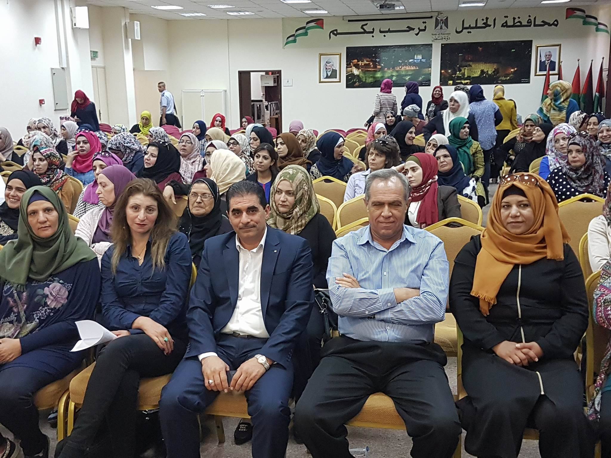  مشاركة مؤسسة ادوار للتغيير الاجتماعي في اجتماع المجلس النسوي العام في محافظة الخليل