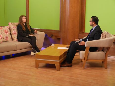  استضافة المديرة العامة لمؤسسة ادوار في مقابلة تلفزيونية  ضمن برنامج حديث الصباح