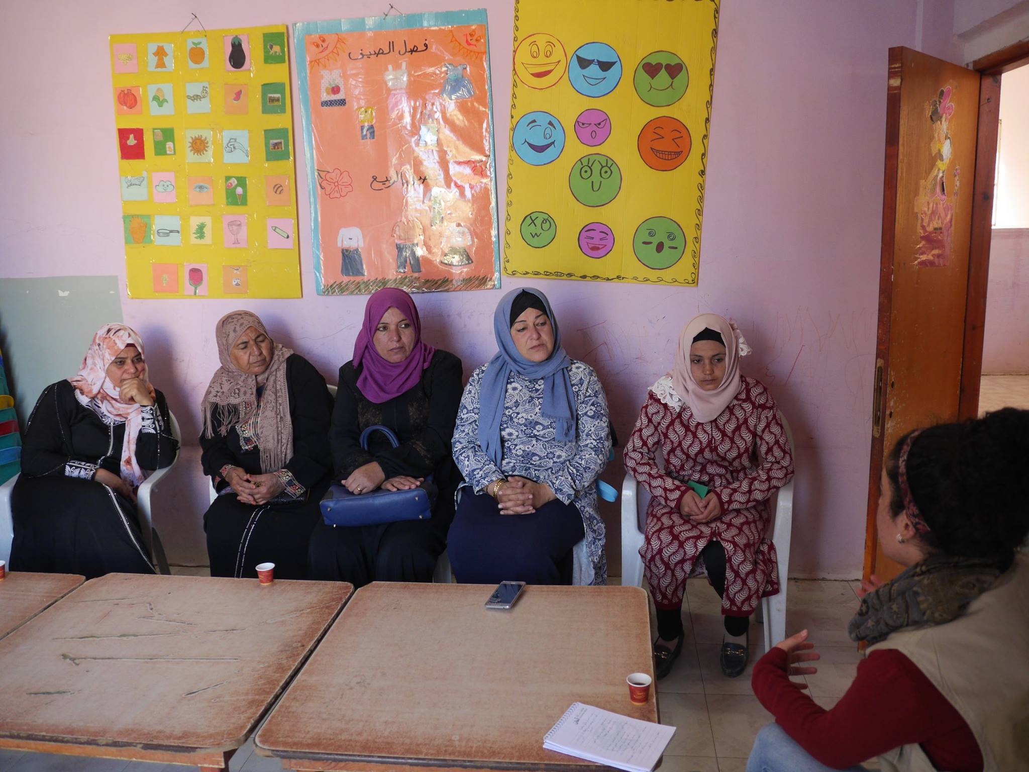  لقاء تحديد الاحتياجات الأول لنساء ترقوميا ضمن مشروع (دعم النساء البدويات والريفيات لانشاء وإدارة المشاريع المدرّة للدخل)