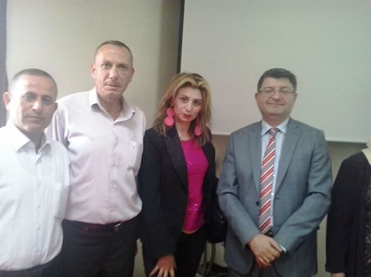  A meeting with Turkish ambassador in Palestine Mustafa Sarntch