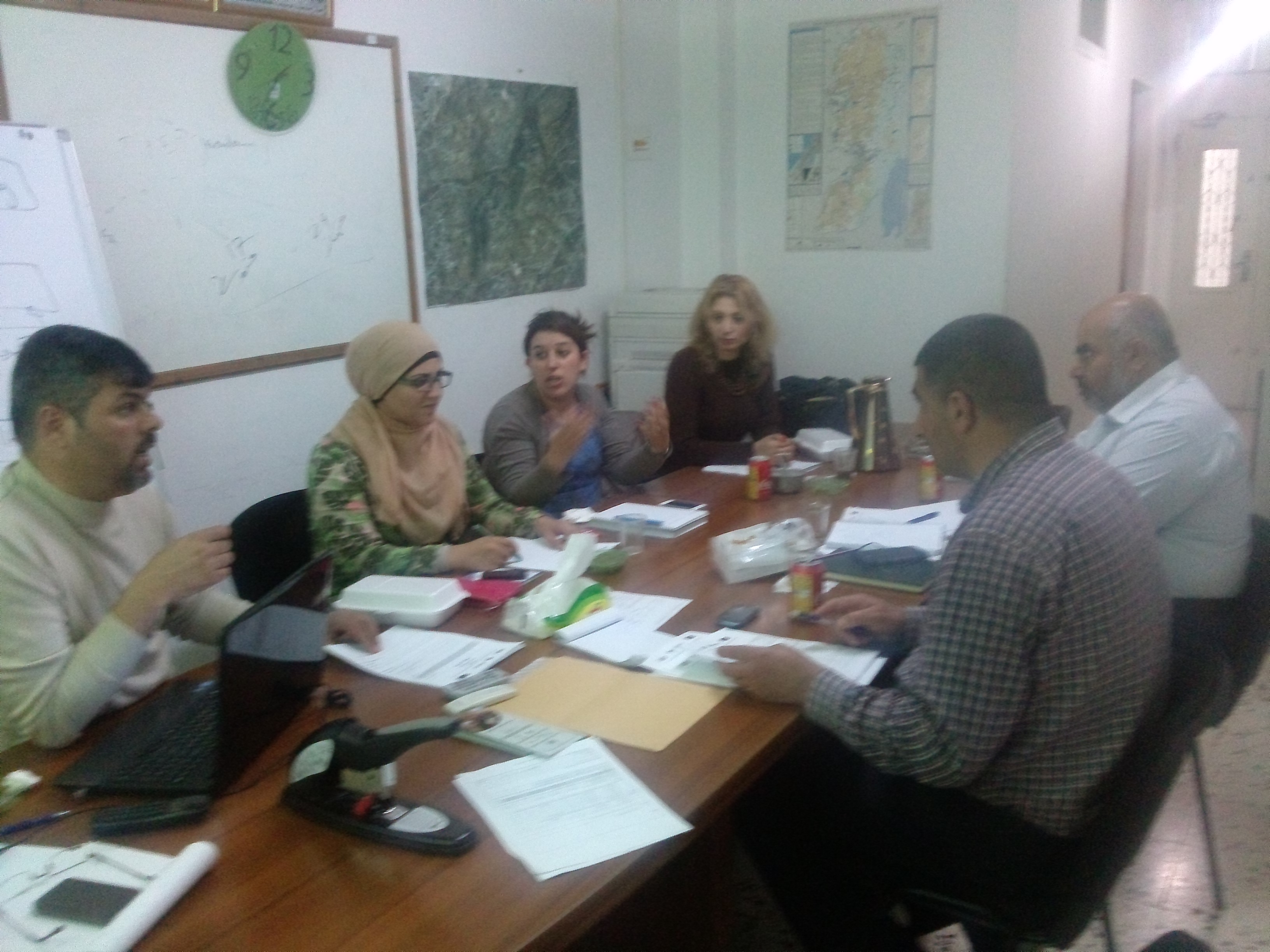  Follow up meeting conducted in LRC within the project: ”Promotion of the local democracy and economic activity through the reinforcement of Palestinian Non State Actors (NSA)”