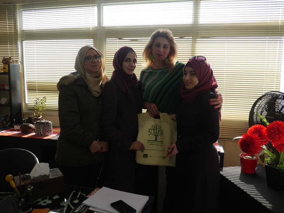  the initiative within the introductory campaign of social services for marginalized groups in Hebron area visited ADWAR