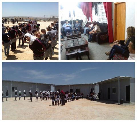  The partners meeting took place in Zeef village and Yatta Educational Directorate in order to arrange for the opening of Zeef Caravan school for girls, as well as following up with teachers and girl students.