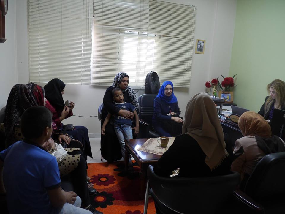  The preparatory meeting with Hebron governorate women prisoners