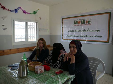  ADWAR Association held two training days for Bedouin women at Khashm AlDaraj Kindergarten and AlNajada health clinic
