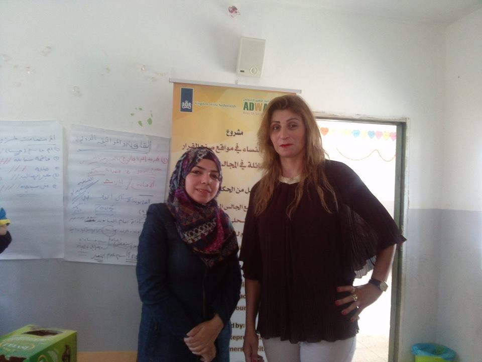  ADWAR Association held four training days for Bedouin women at Khashm AlDaraj Kindergarten