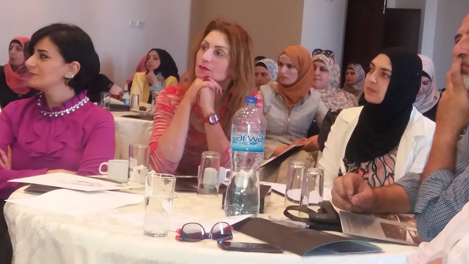  ADWAR’s Chairperson Nadia Kittana and general director Sahar Yousef AlKawasmeh has participated in launching the study of Palestinian Working Women Society titled “Palestinian women participating in local government experience assessment and its implications for future