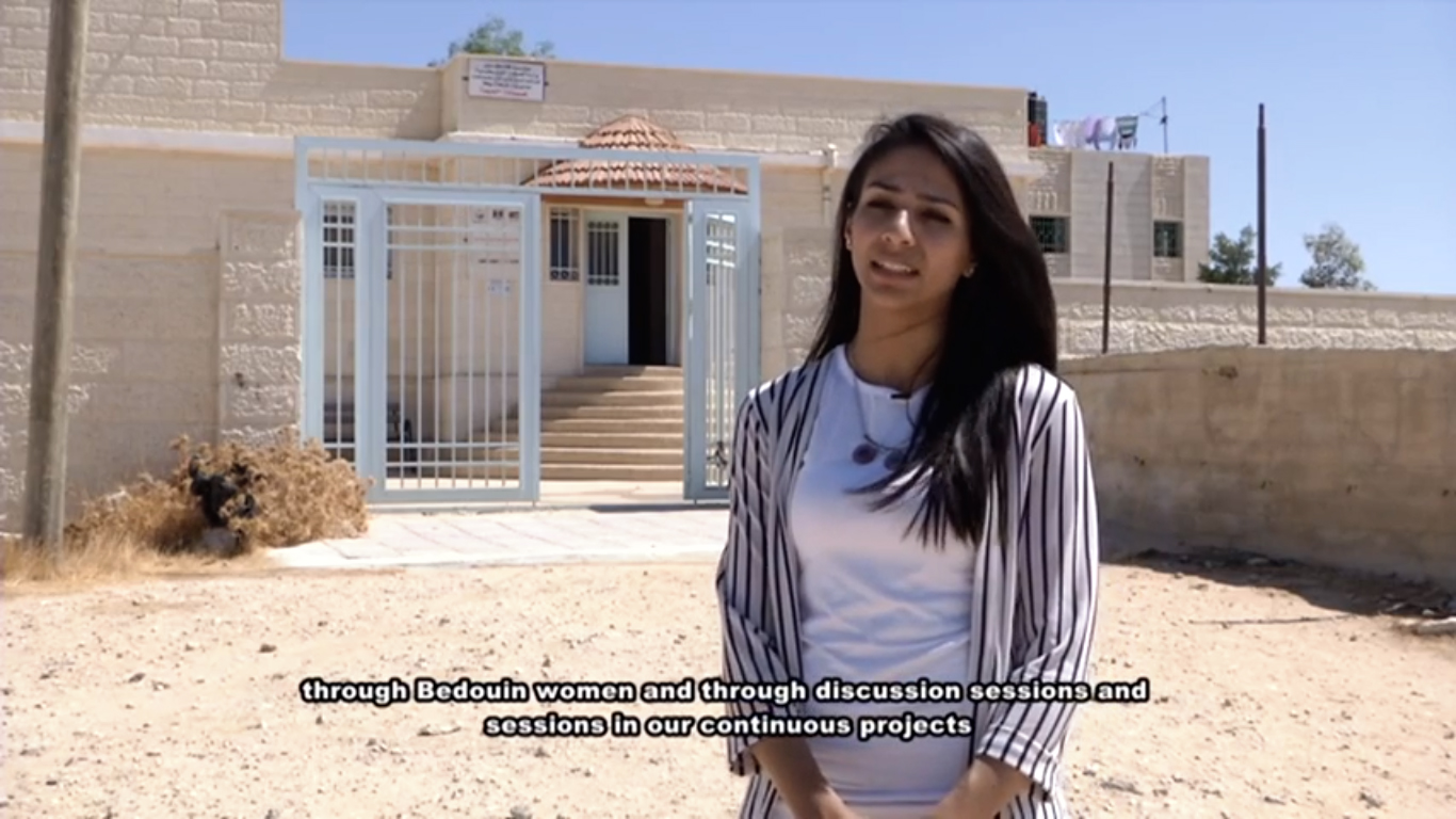  T.V documentary report, in English and Arabic languages which sheds light on the role of b women Bedouin women in the accountability through local councils.