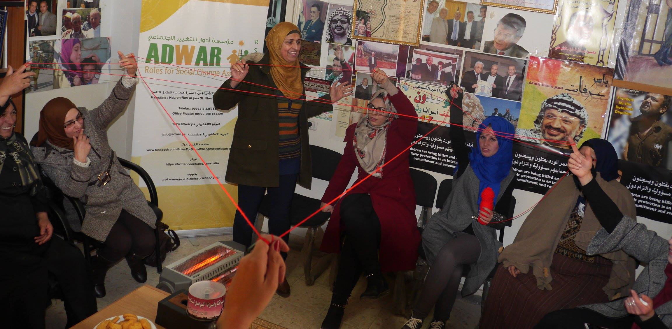  ADWAR Association with the Palestinian Prisoners club  implemented meeting for women prisoners in Hebron