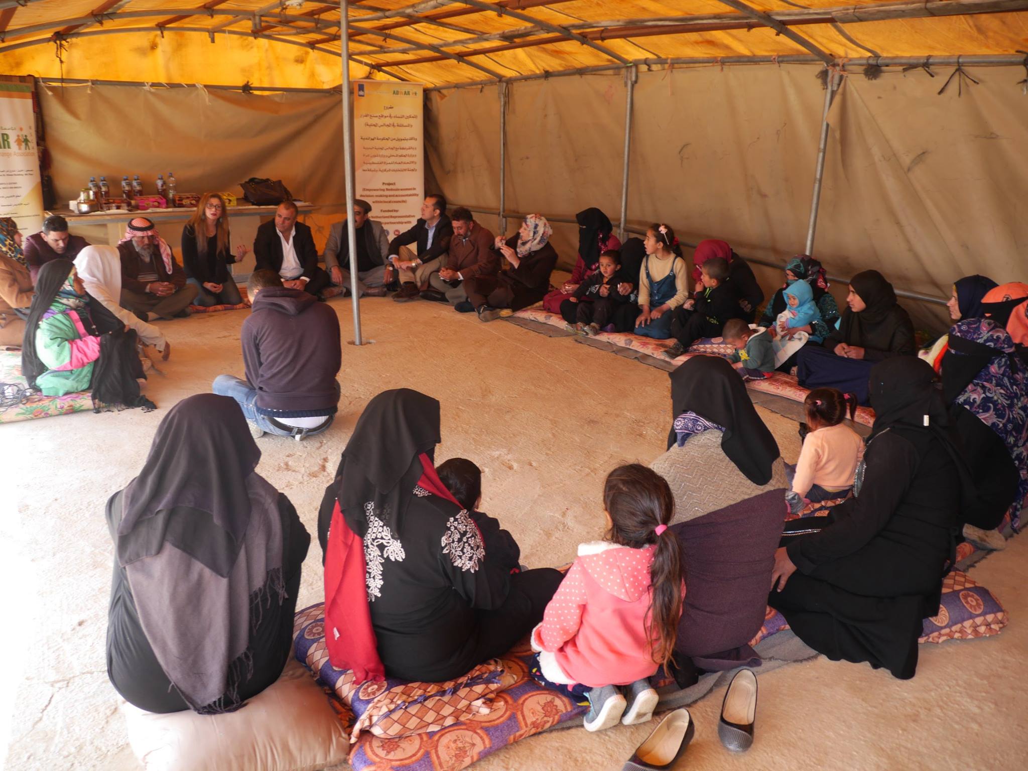  ADWAR Association continued implementing activities of the project (Empowering Bedouin women in decision-making and accountability within local council’s)