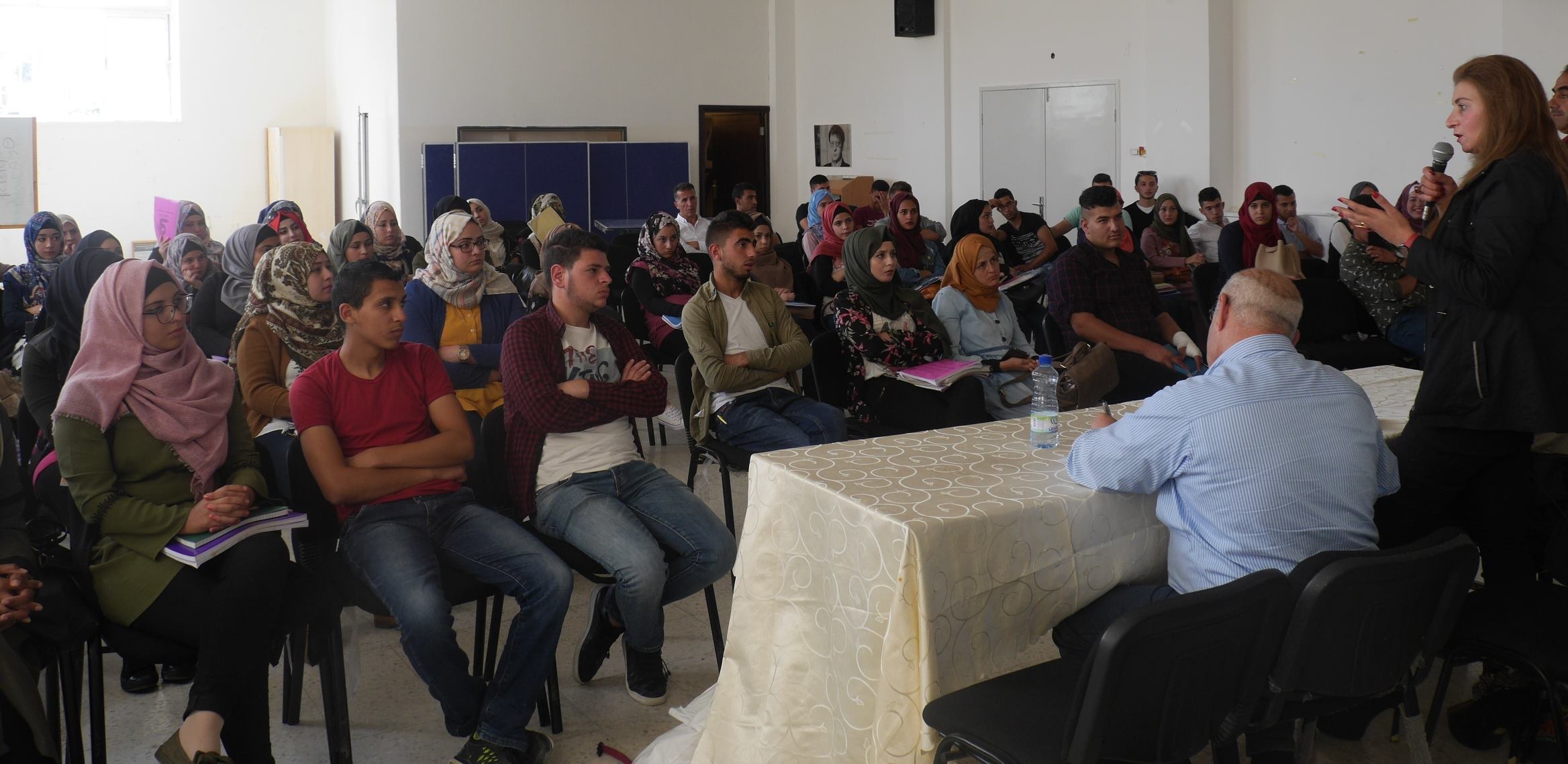  ADWAR  Association in partnership with Zimam Palestine implemented a cultural seminar entitled “The role of women and their political participation that protects the National Project