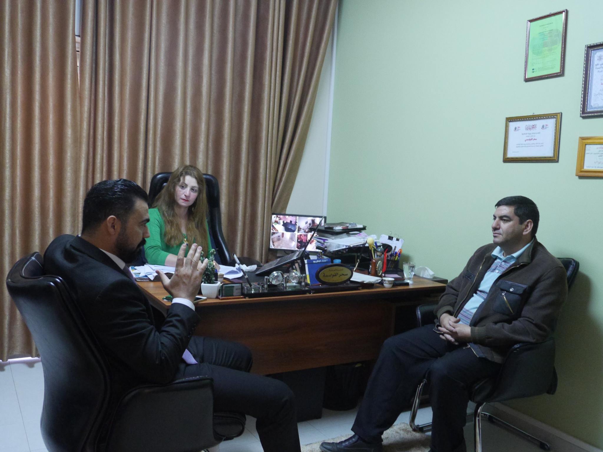  A meeting with ADWAR partners within the project entitled “Protecting Women Legal Rights”