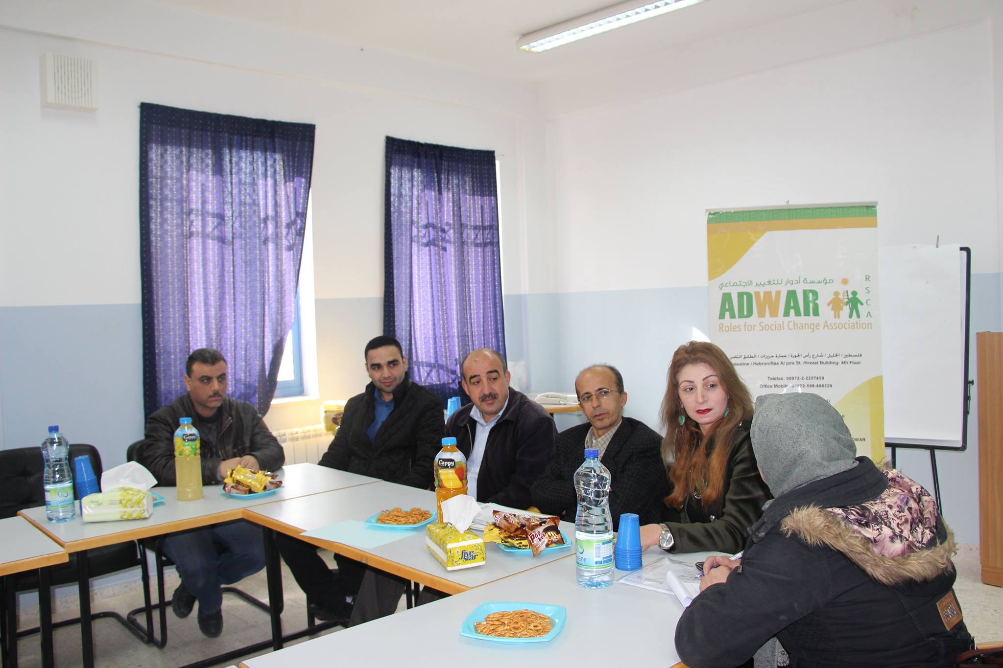  Halhoul Vocational Training Center in partnership with ADWAR finished the training program on Computer Numerical Control (CNC)