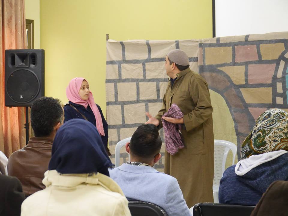  Roles Association-ADWAR continues implementing theater performance, in cooperation with Beit Awwa