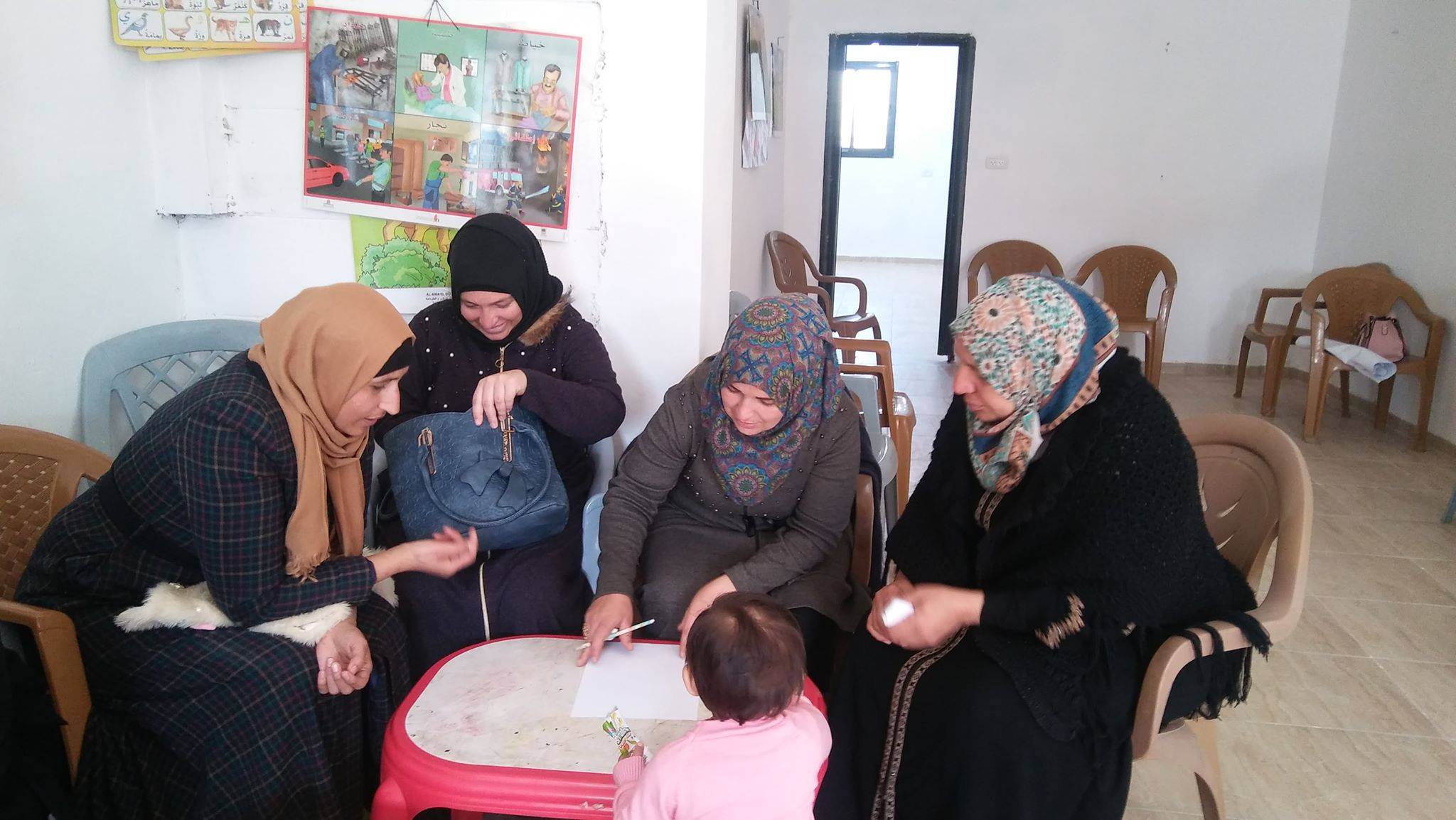  Roles for Social Change Association continues implementing its capacity building training program within the project entitled (Palestinian Environment Guards) atTarqumia Charitable Women Organization.