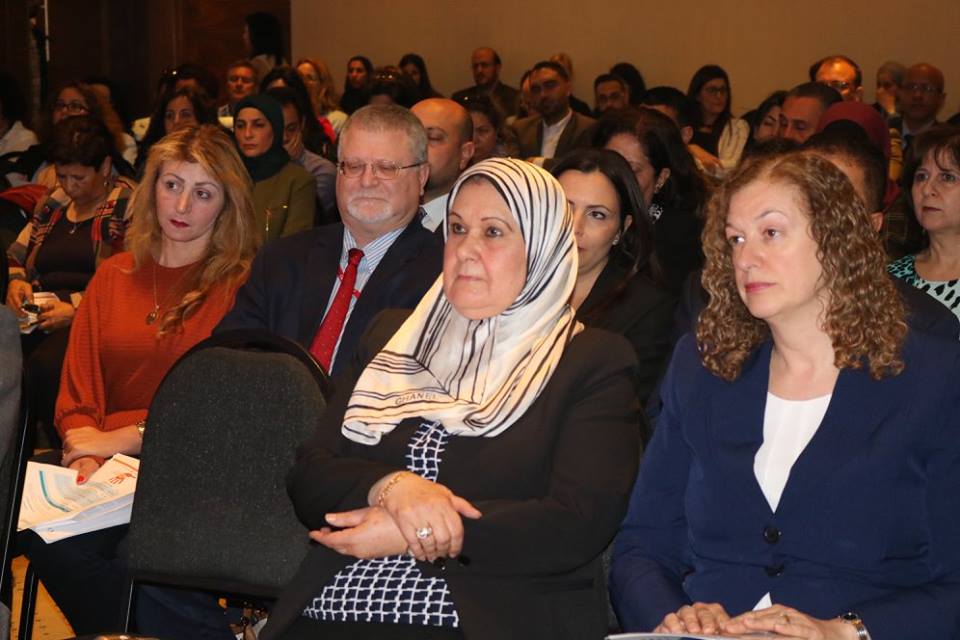  ADWAR participated in Hayat project launch. Dr. Haifa Al Agha, Minister of Women’s Affairs and Government of Canada