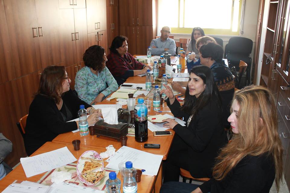  April’s monthly meeting for organizations and experts members in Gender Forum in Local Government, in which they discussed the next action plan for the Forum