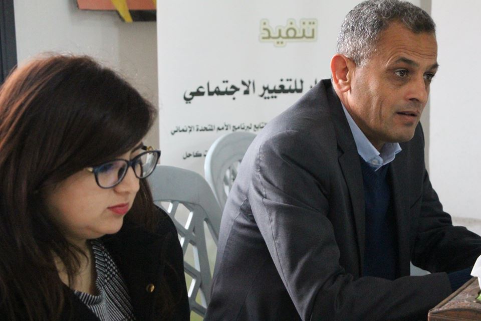 Roles for Social Change Association- ADWAR continues implementing dialogue session within the project entitled (Palestinian Environment Guards) at Tarqumia Women Charitable Organization