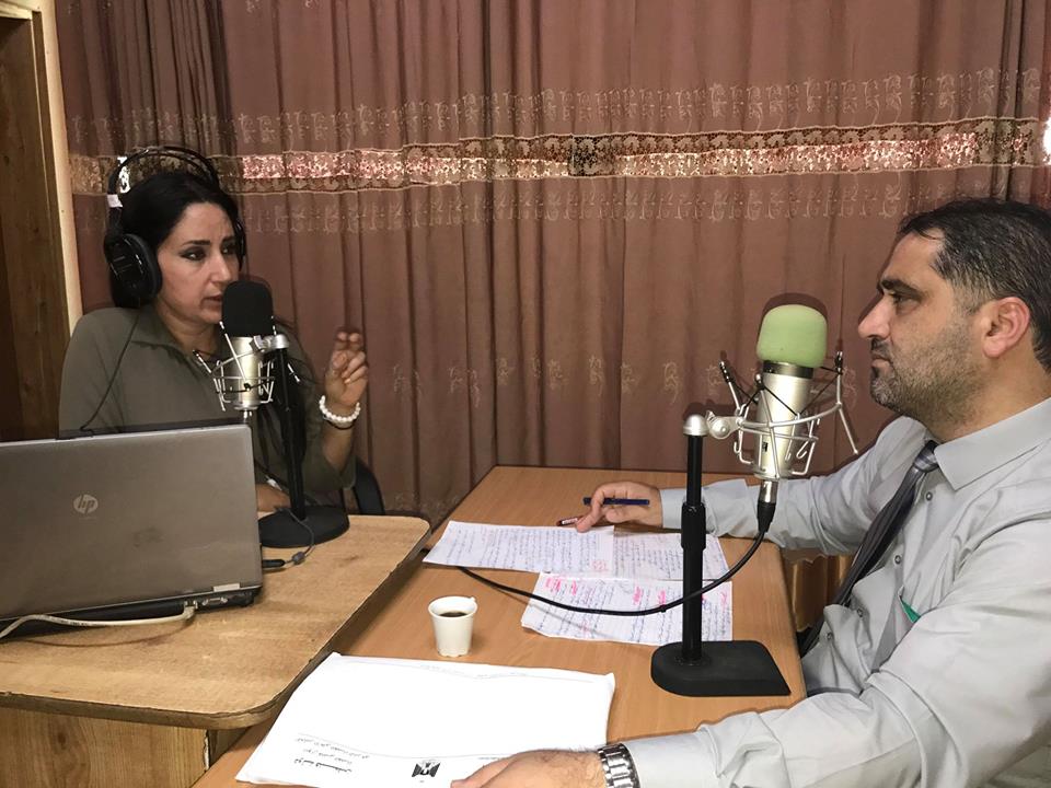  Marah Radio, Hebron, eighth episode of “My Right” program