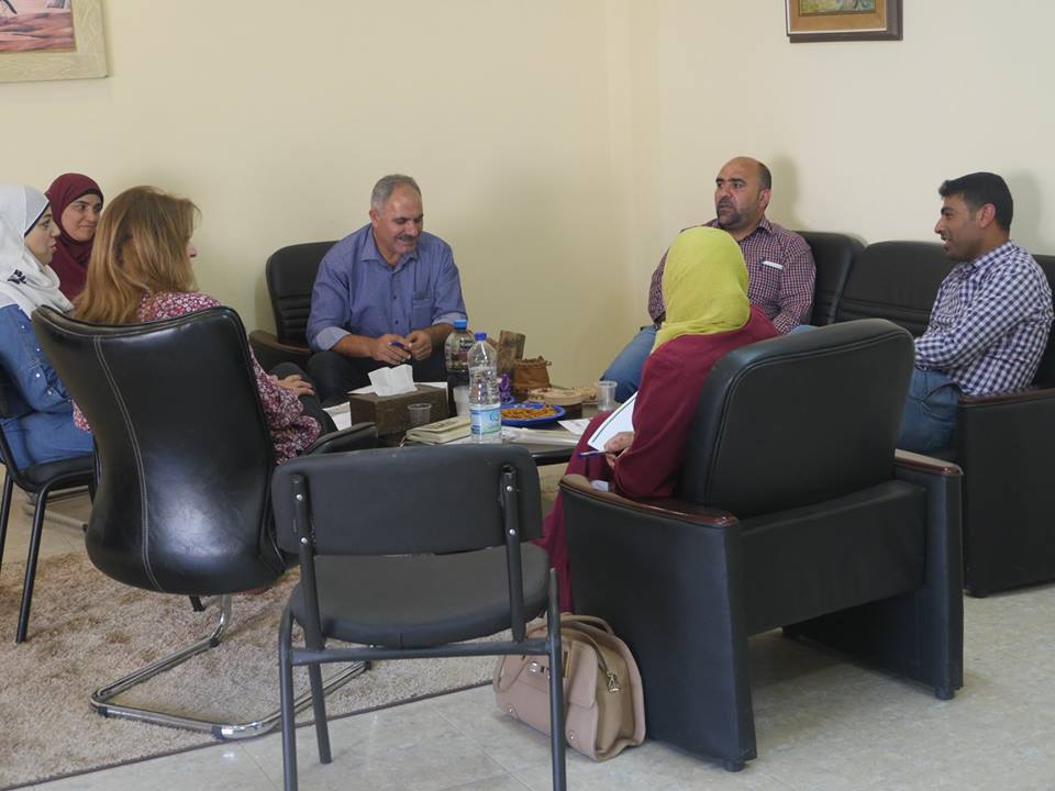  Roles for Social Change Association-ADWAR held periodic steering committee meeting for “Palestinian Environment Guards”