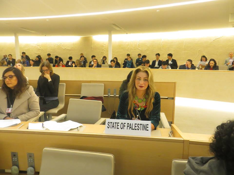  Roles For Social Change Association-ADWAR represented by the general director d.Sahar Yousef Al-Qawasmeh participated in the United Nations Human Rights and Economic Business Forum, held in Geneva, Switzerland