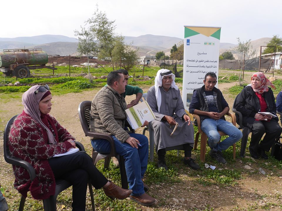  Women Protection Committee in Al-Fasayel and Al-Dyook Bedouin Communities accountable decision-makers in Transportation Ministry