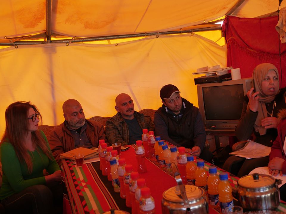  Women Protection Committee in Ibziq Bedouin Community accountable decision-makers in Palestine Children’s Relief Found .