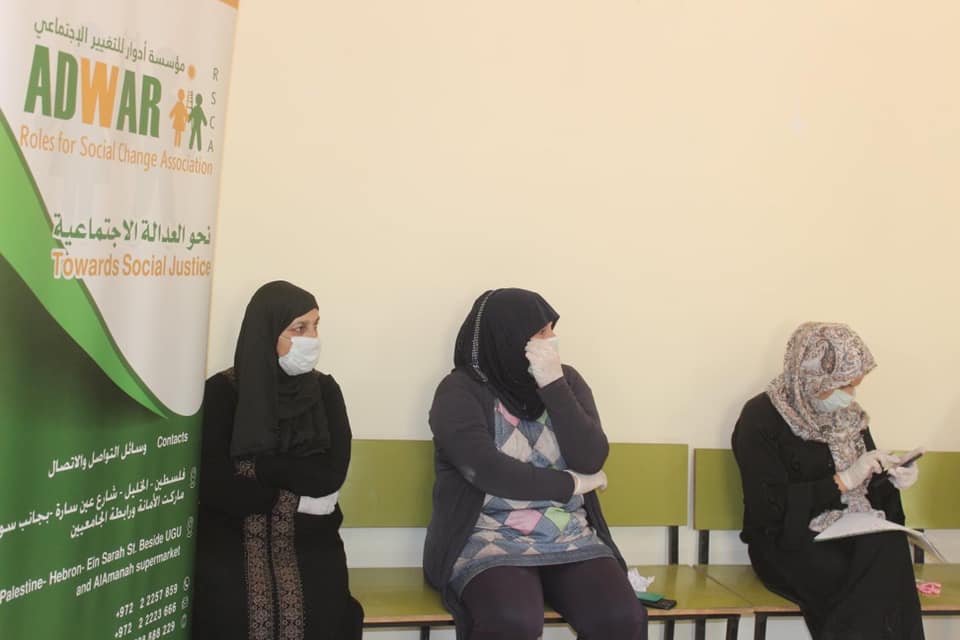  Implementing project activities (strengthening the roles of women’s protection committees as defenders of security and peace in priority communities in the Hebron Governorate)