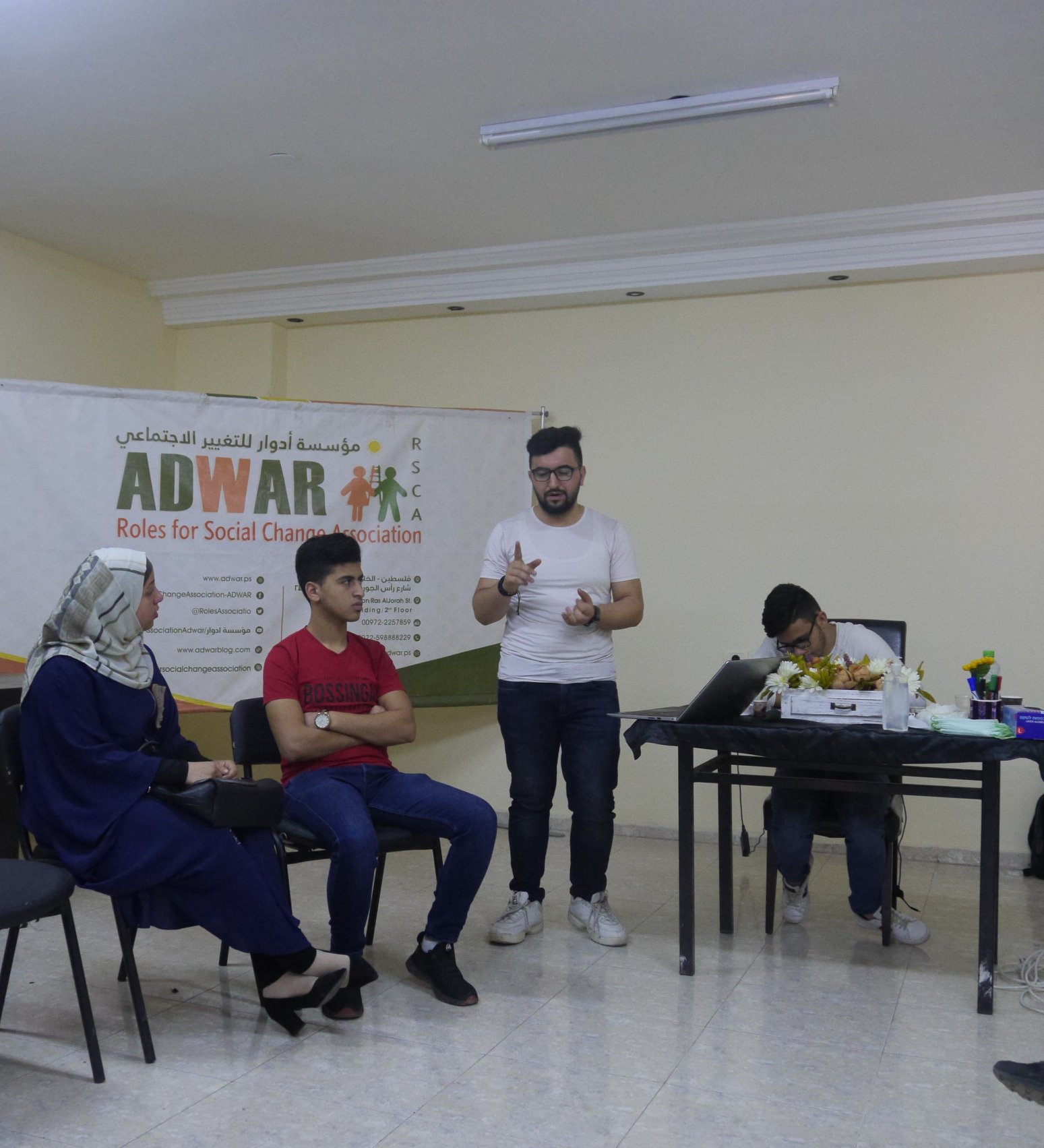  workshop entitled “ Civil Liberties in Hebron Governorate “