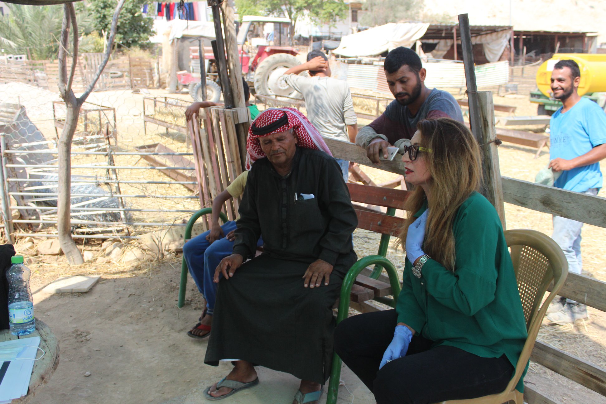  Women Protection Committee in Al-Dyook Bedouin Community implements ” The Churns Initiative to ease the House Work”