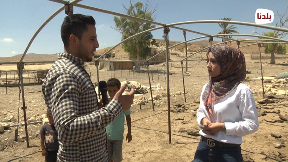  “ ADWAR” implements a radio episode where shading light on the reality of women’s needs in Al-Malih Bedouin Community
