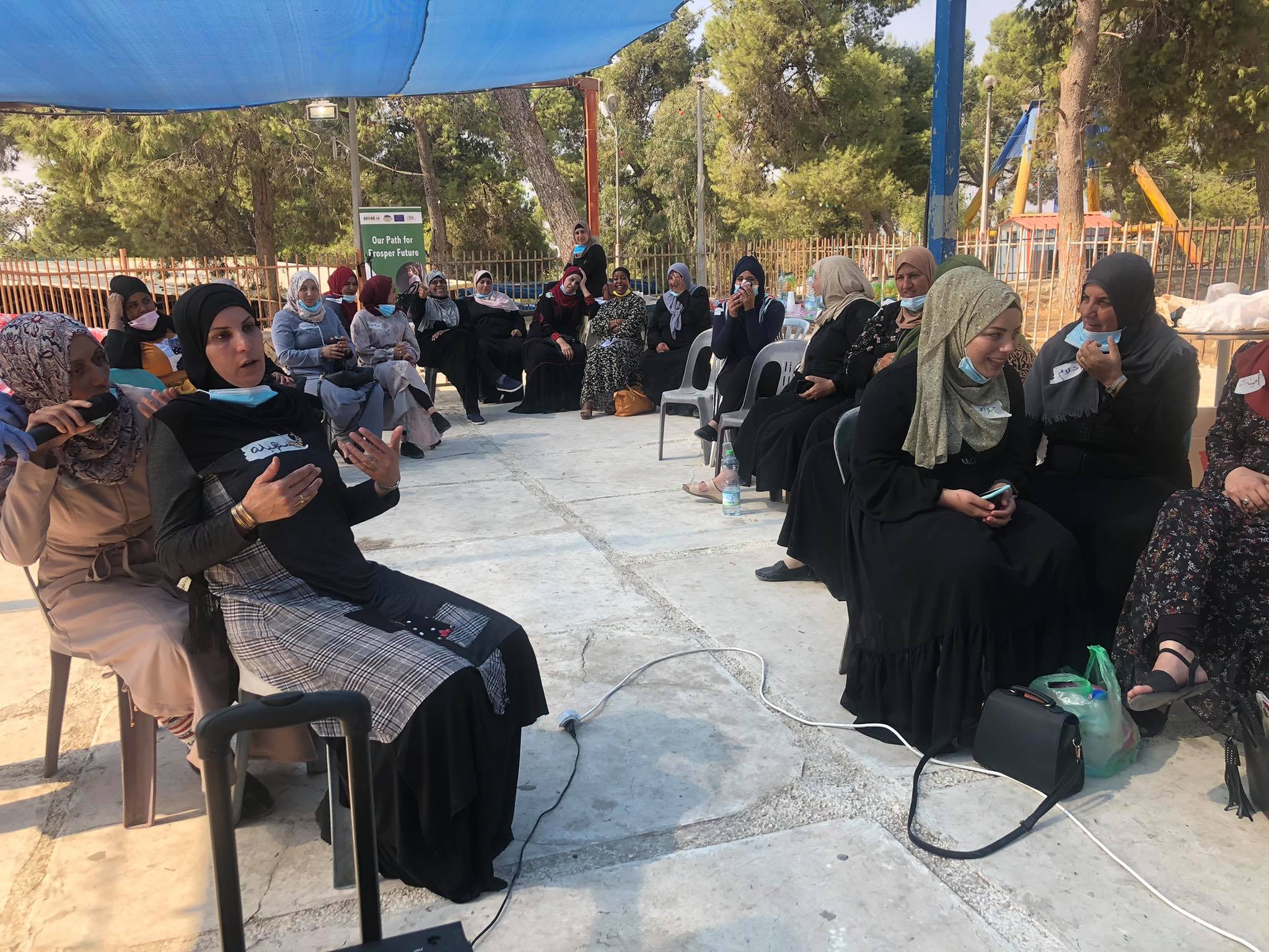  The deep joint informative workshop between the  Women’s Protection Committees in the West Bank and the Protection Committees in the Negev