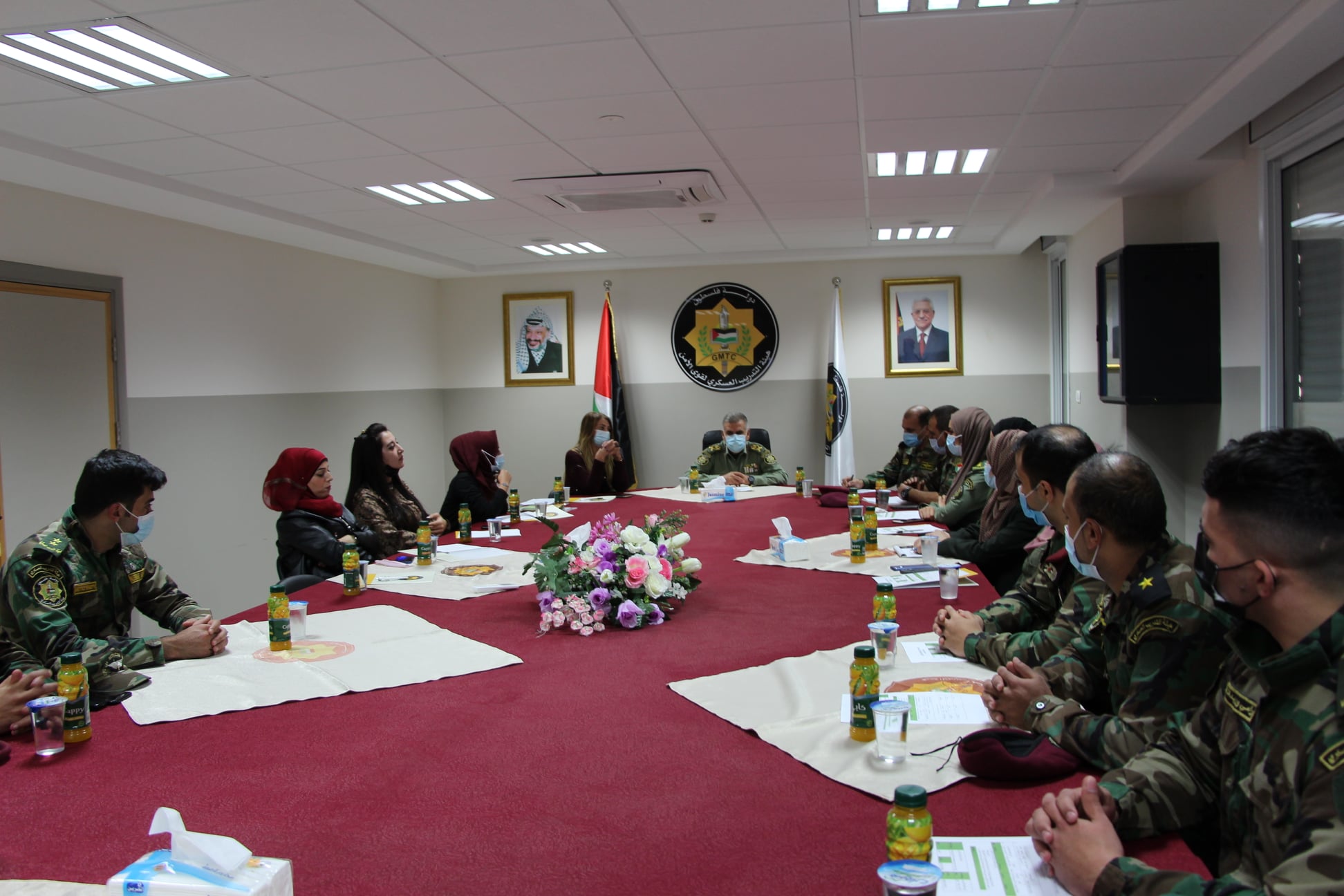  “Men are Partners in Change – ADWAR and the Military Training Authority is holding a meeting in Jericho