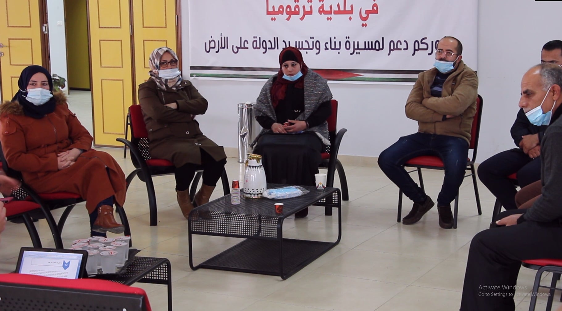  Tarqumiya Municipality in Hebron is our new station, ADWAR continues Digital Training program.