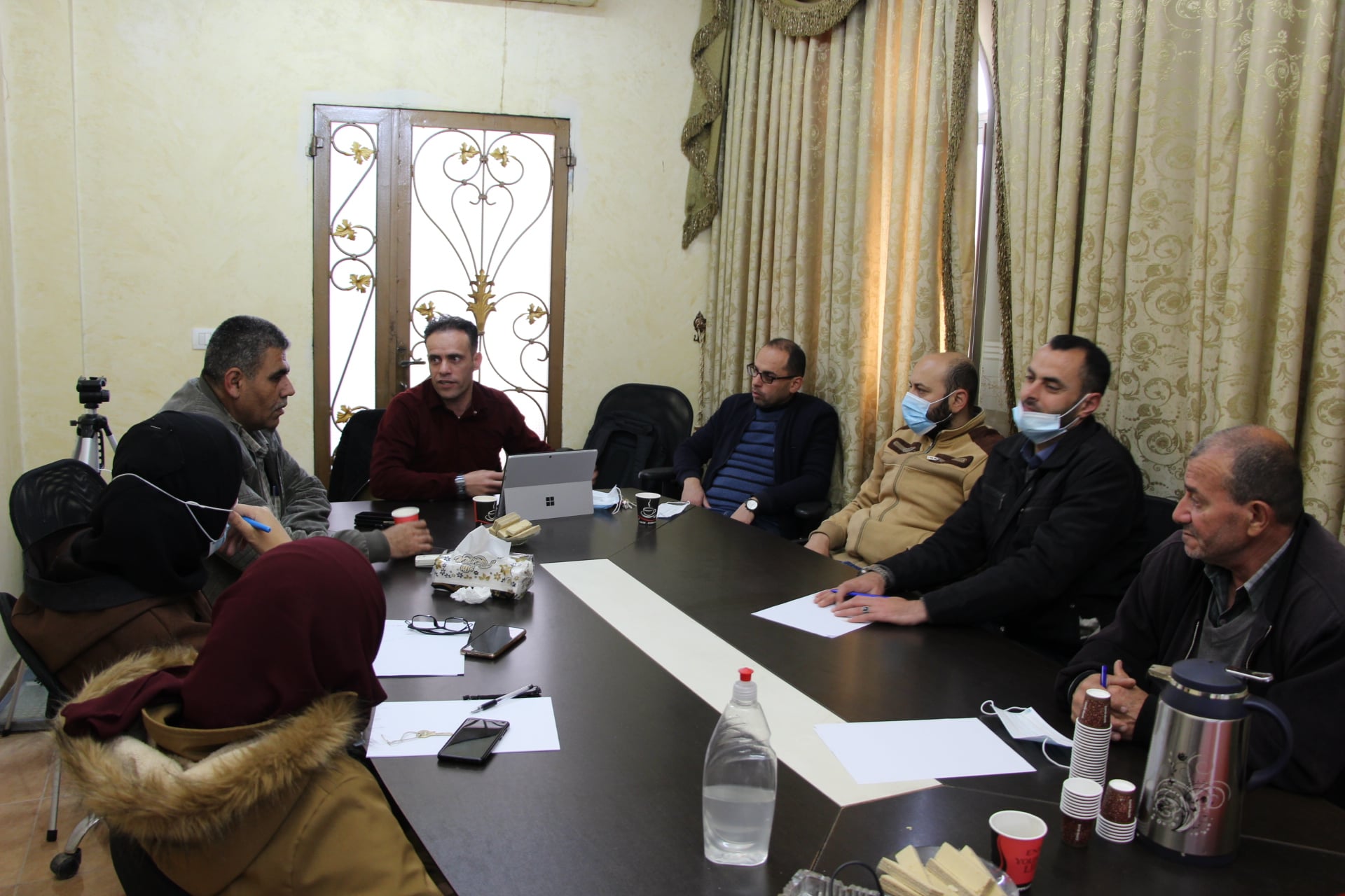  A digital training day for Jam’in Municipality in Nablus governorate