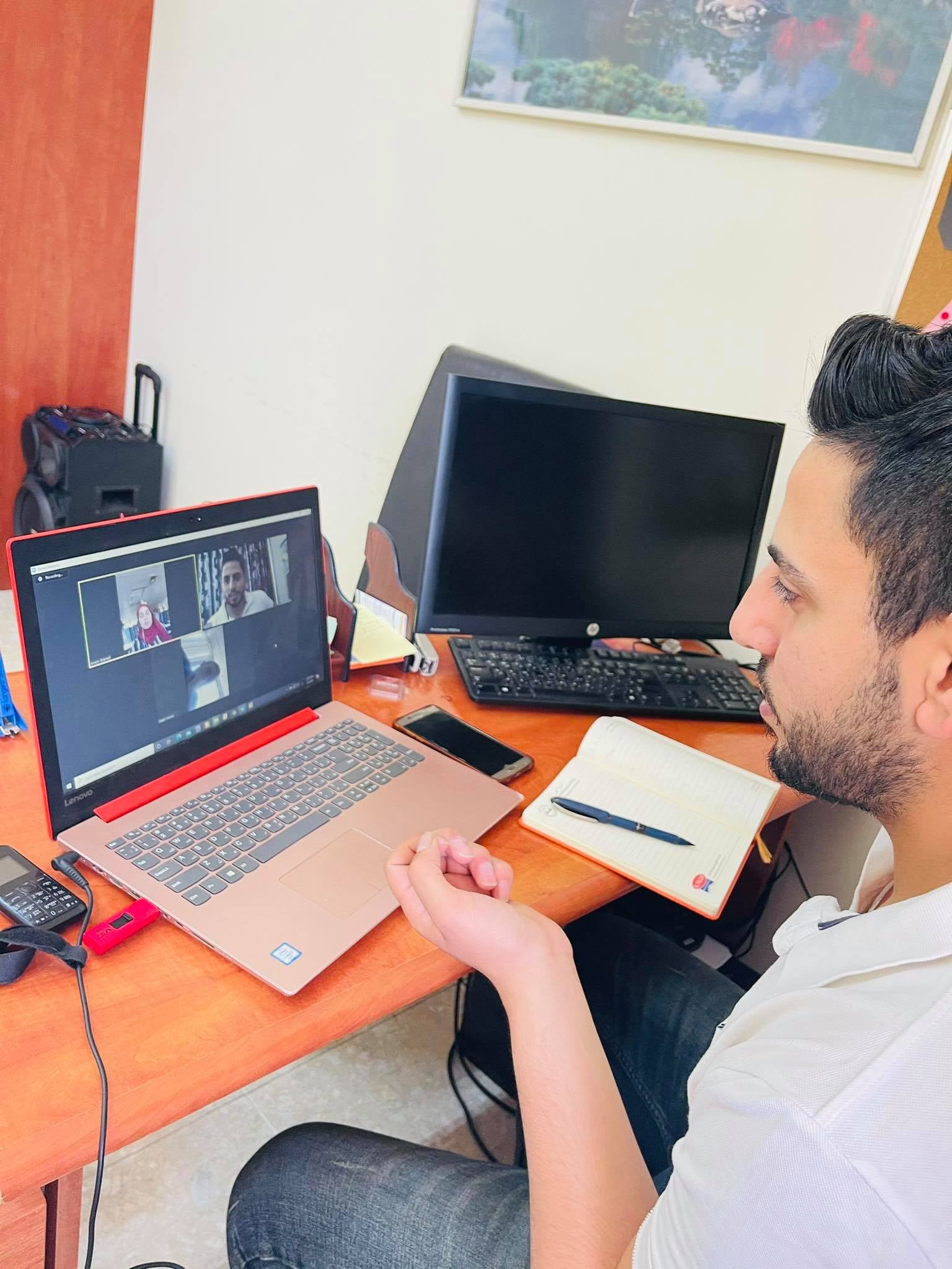  Online digital training for Salfit municipality employees