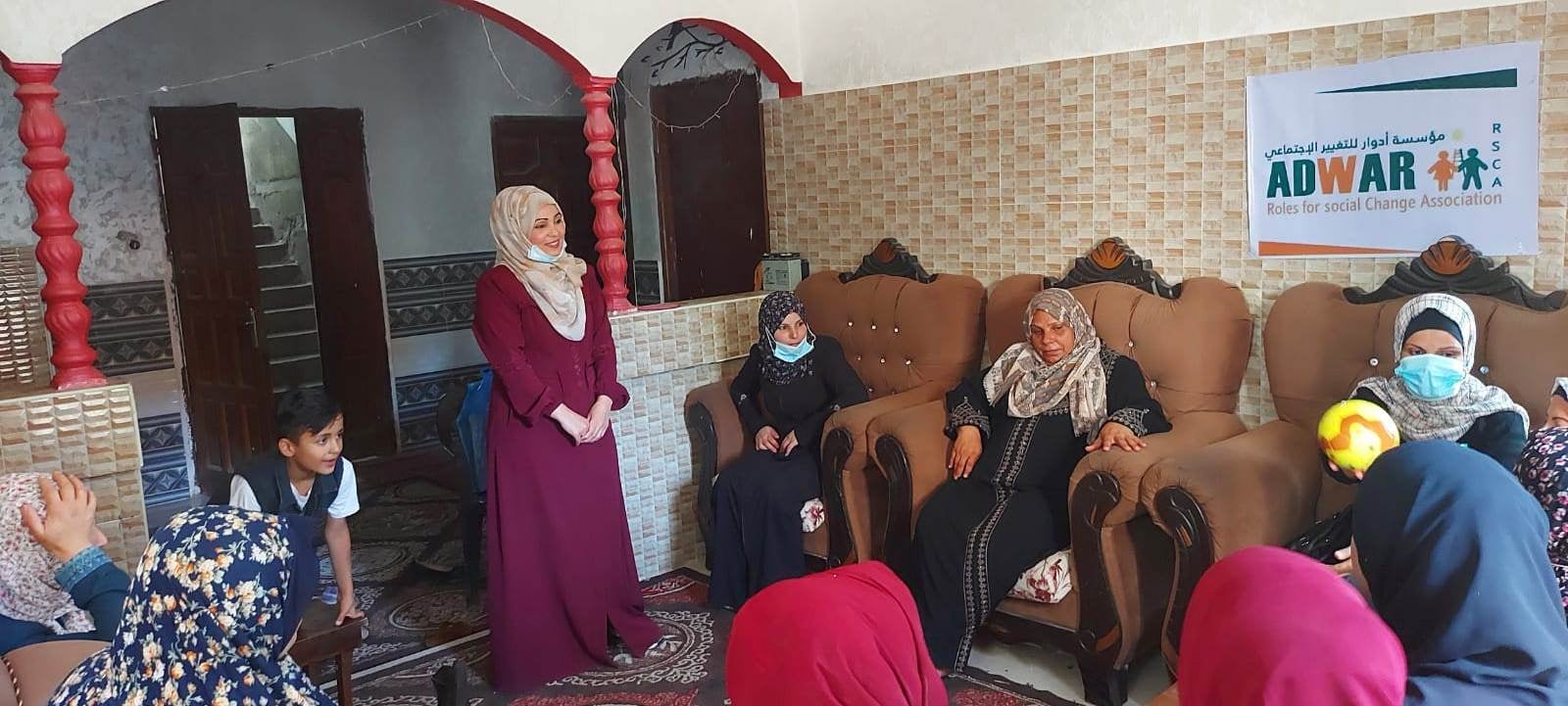  Awareness meeting for women in Beit Hanoun