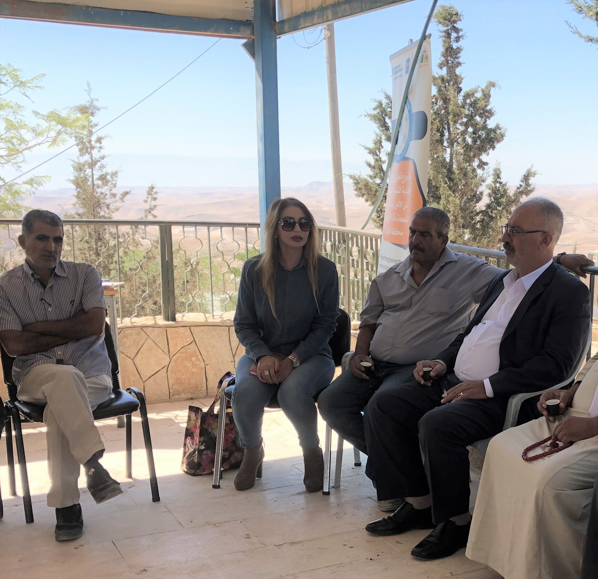  ADWAR implements the Accountable Session of the project (Strengthening the Role of Women Protection Committee as advocates of peace and security in Priorities communities in Hebron through response to the Humanitarian Needs and Prevent Conflict)