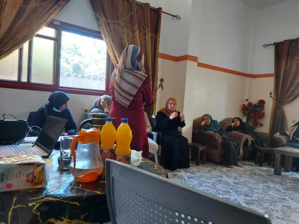  ADWAR implements a group of psychological and social support sessions in Gaza