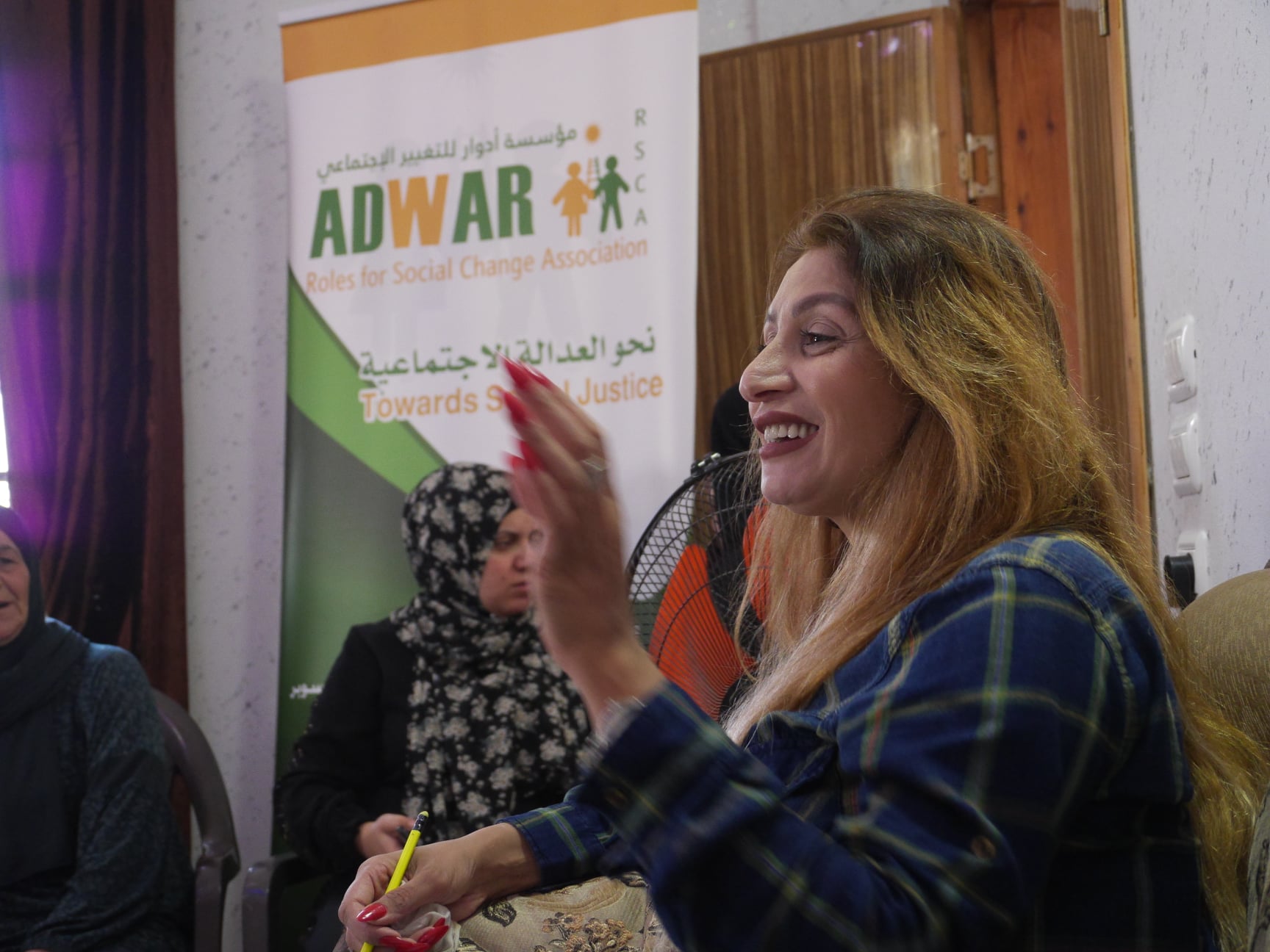  ADWAR meets with the women of Al-Baqa’a, east of Hebron, to determine their needs