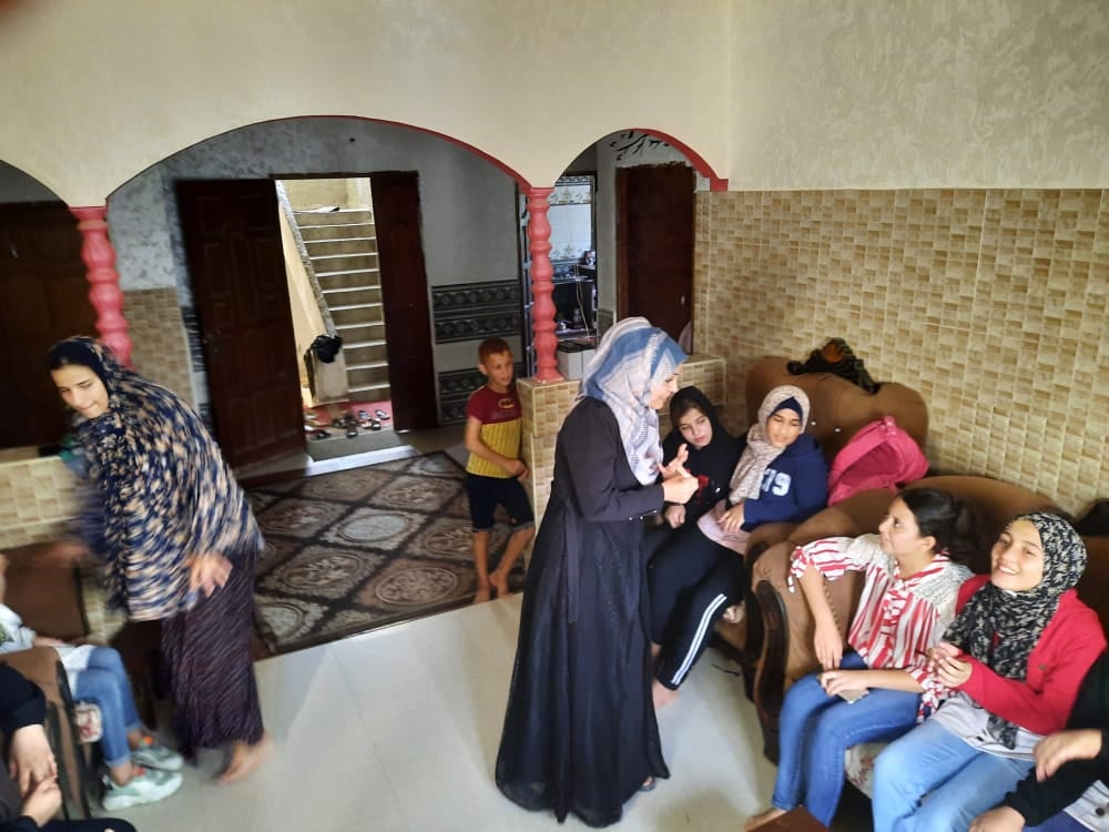  ADWAR implements two psychological and social support sessions in northern Gaza
