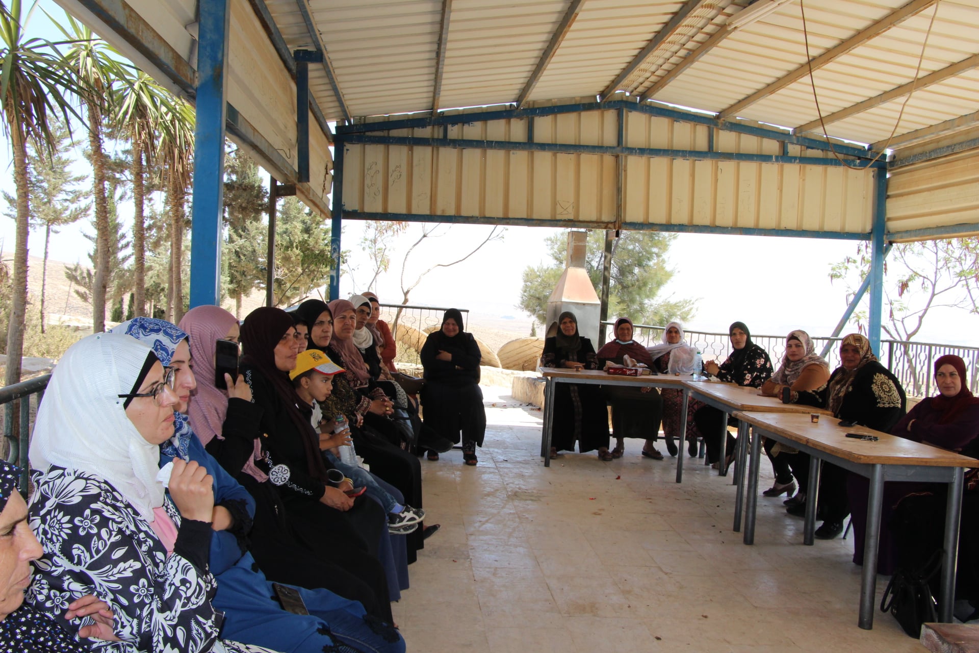  Entitled “It is My Right to Be” ADWAR implements an awareness meeting in Masafer Bani Naim