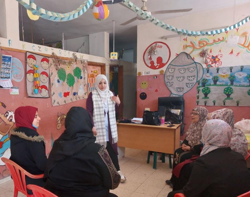  Psychosocial support meetings in Gaza Strip