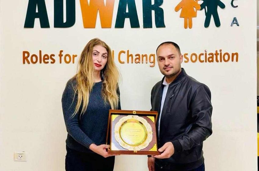  Khallet AlMayeh Municipality honors ADWAR Association